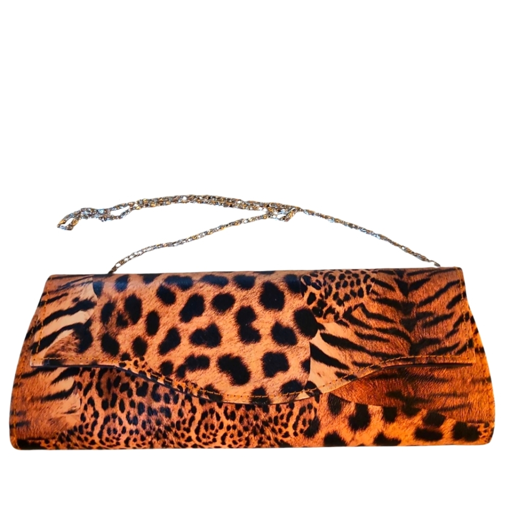 Animal print Shoulder purse
